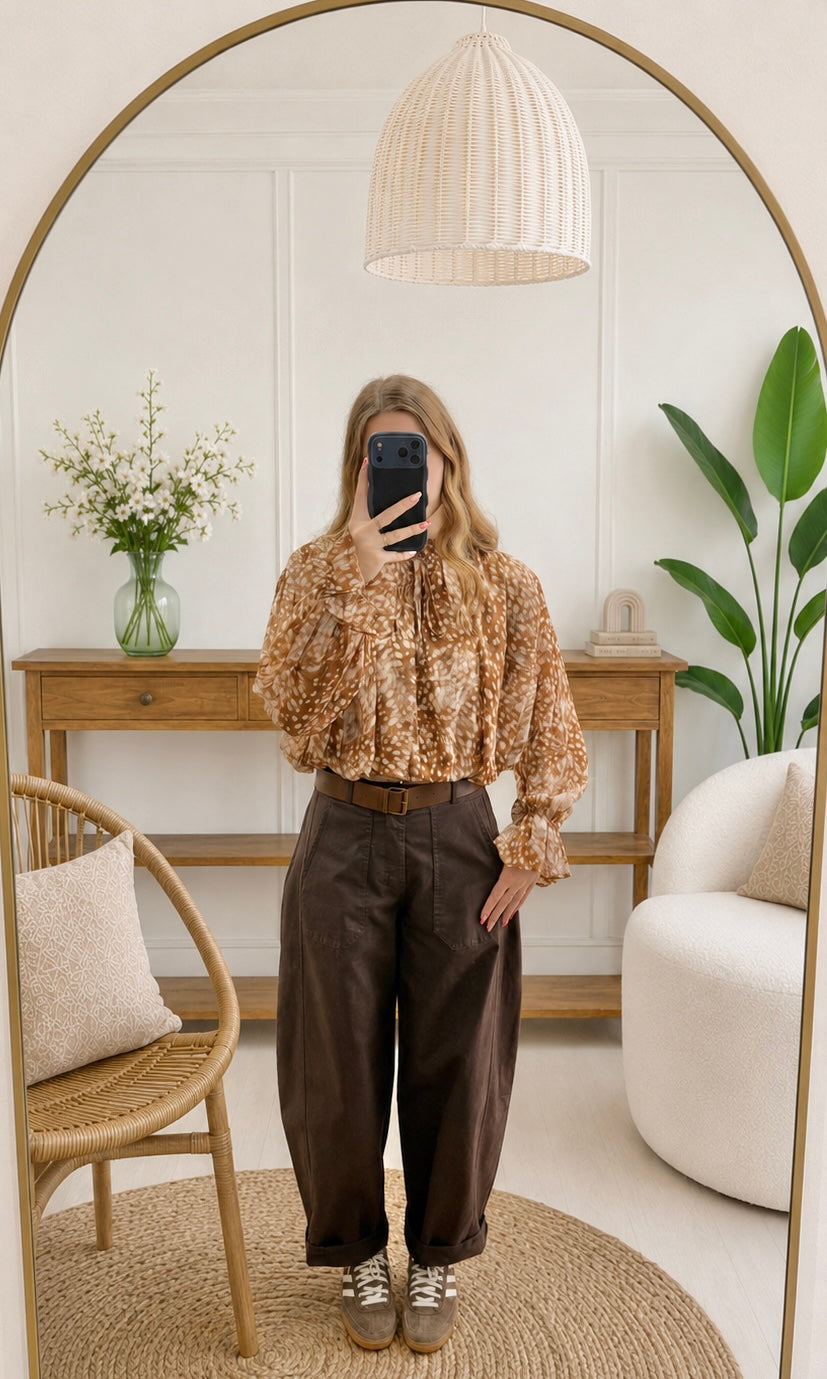 Blouse BICHE - Marron