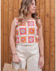 Top TESSA - Orange