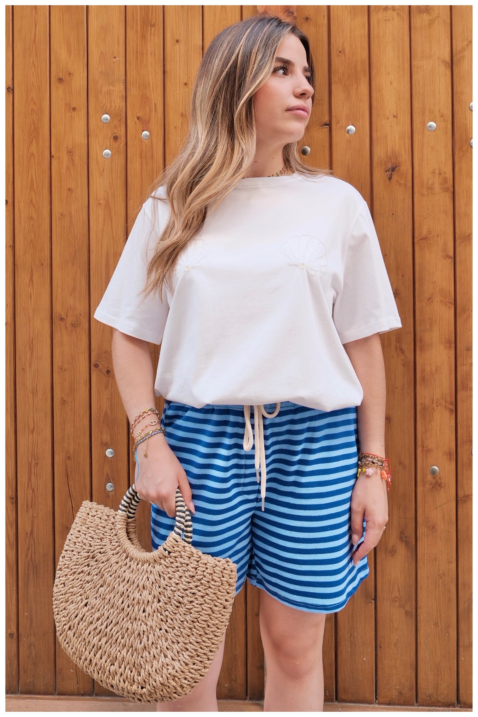 Short ALTHEA - Bleu 🇮🇹