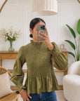 Blouse CORINE - Kaki