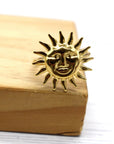 Bague soleil - Doré