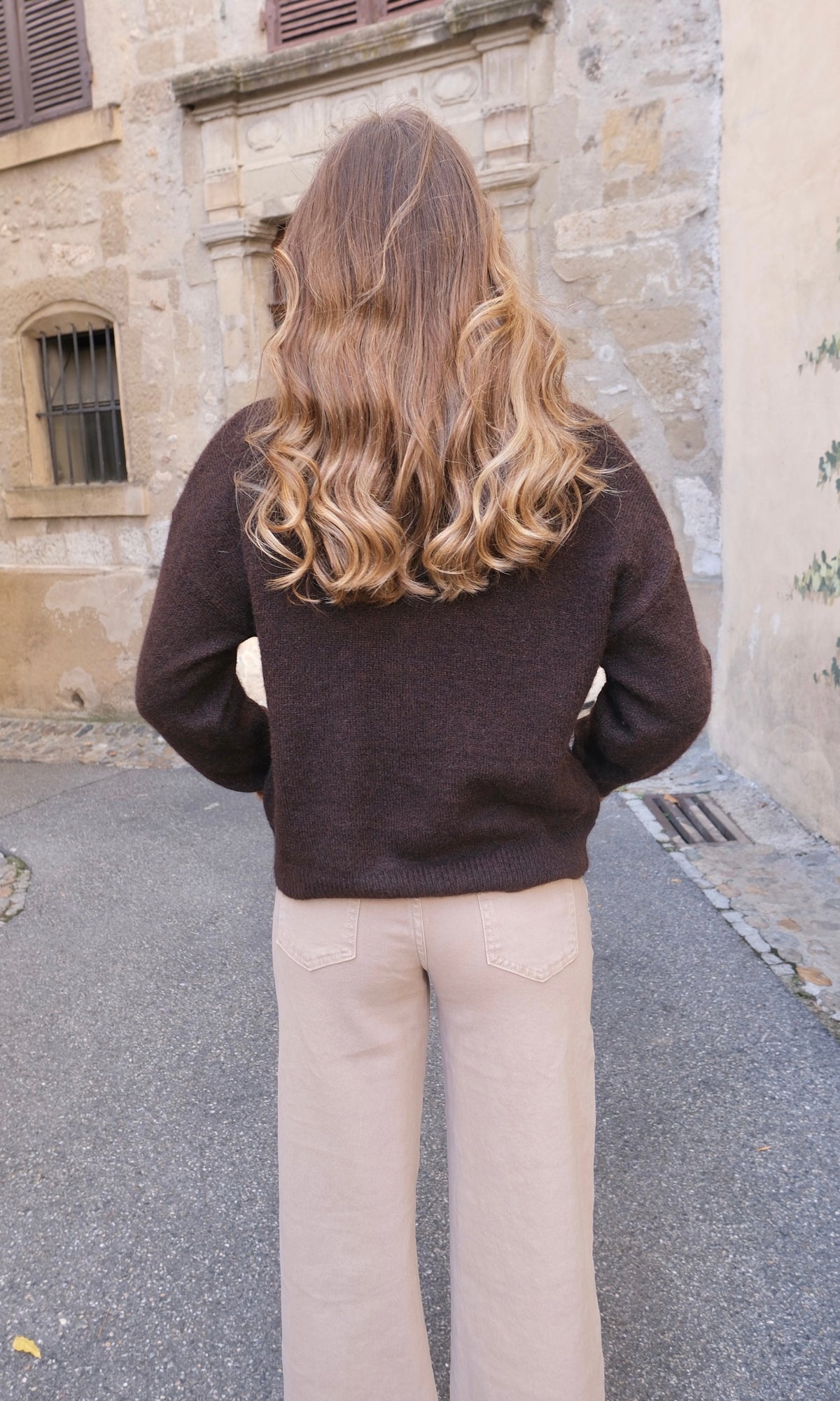 Gilet LAURINE - Marron