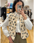 Gilet ADELINE - Fleuri