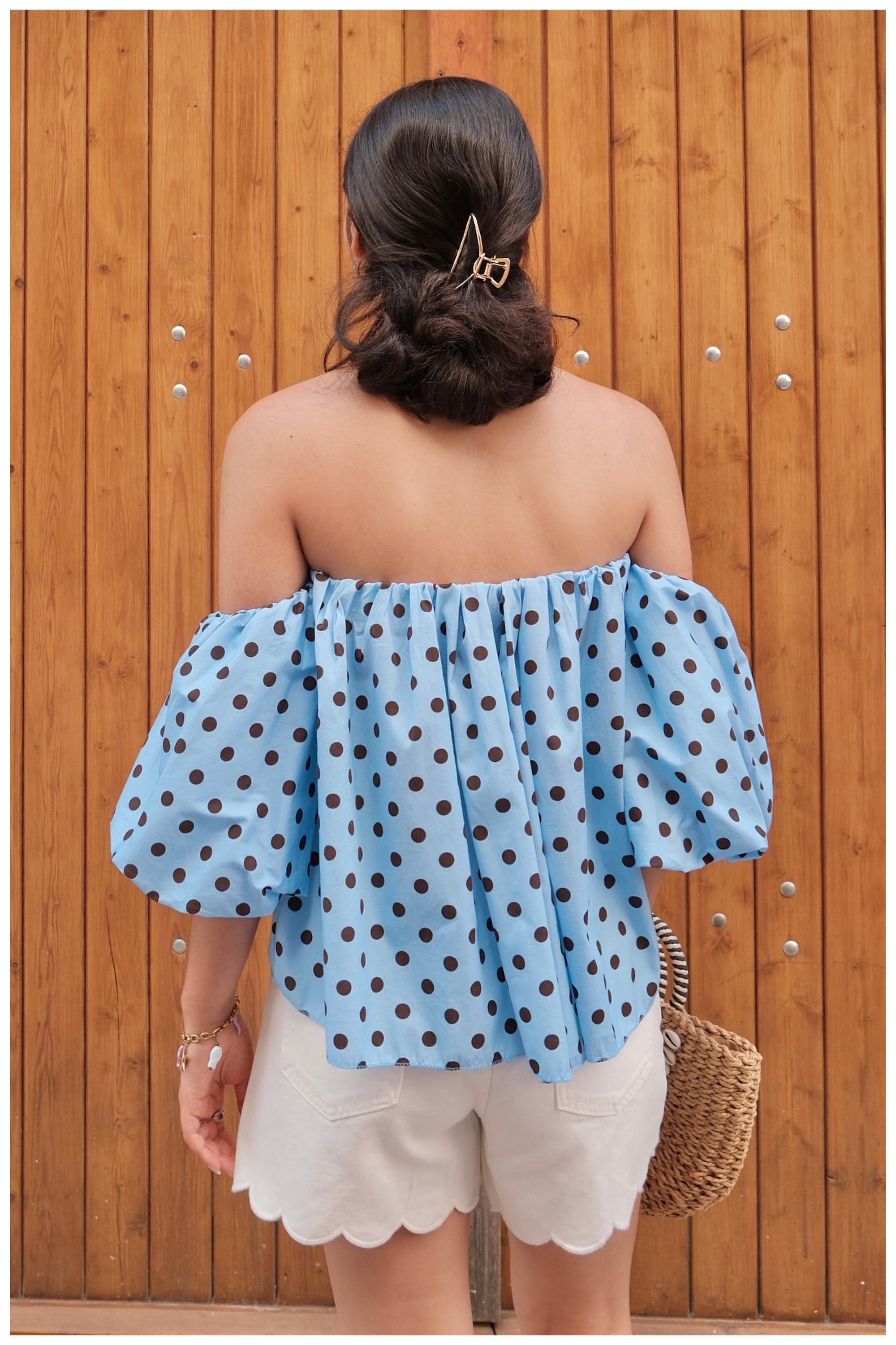 Top ORANE - Bleu  🇮🇹