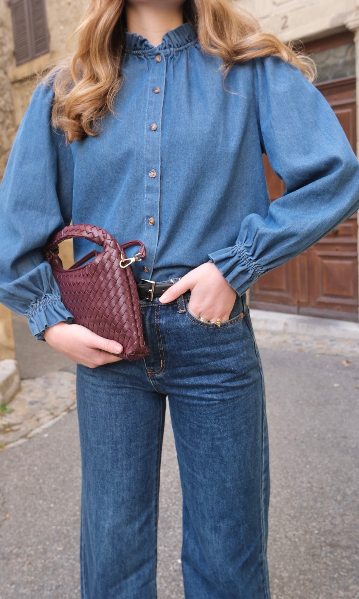 Chemise NICOLE - Bleu