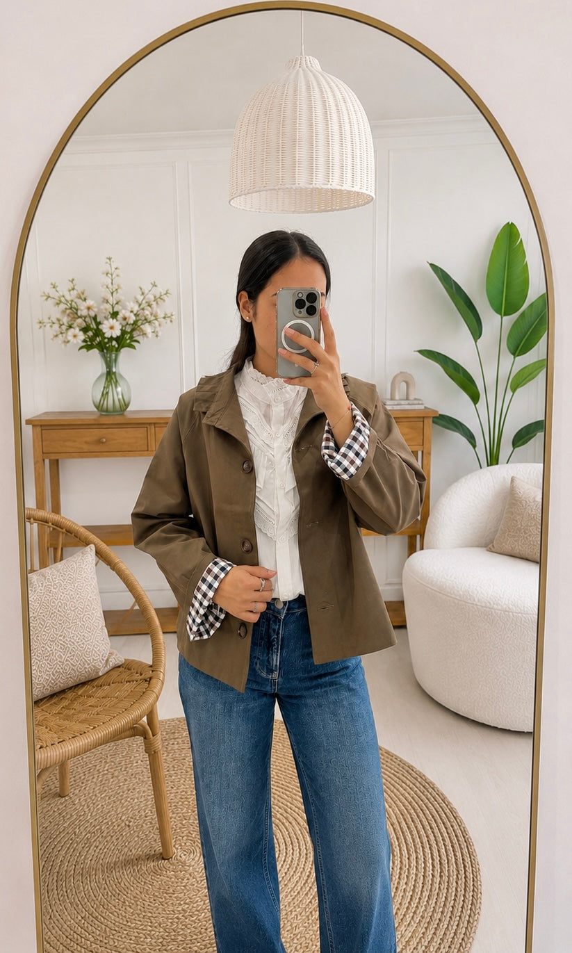 Trench DIANA - Marron