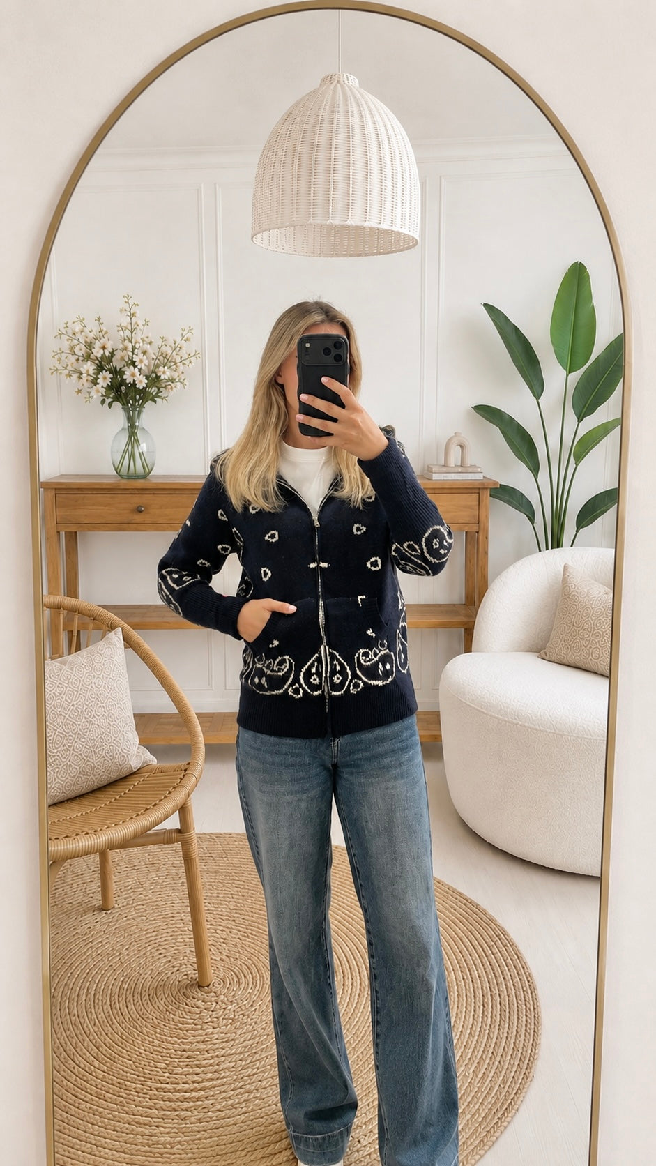 Gilet THÉA - Marine