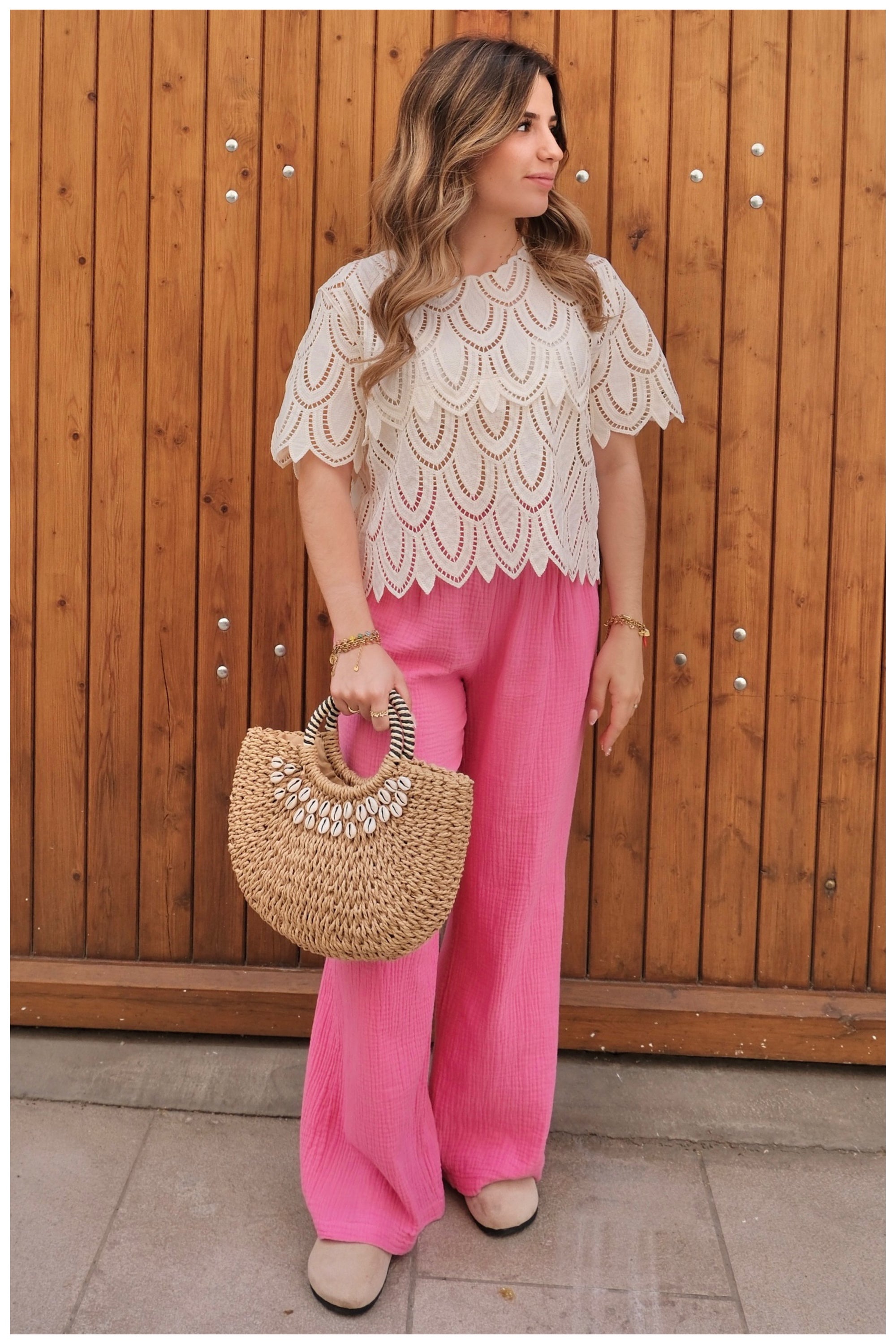 Pantalon LUNA - Fushia 🇮🇹