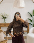 Crochet SALIMA - Marron