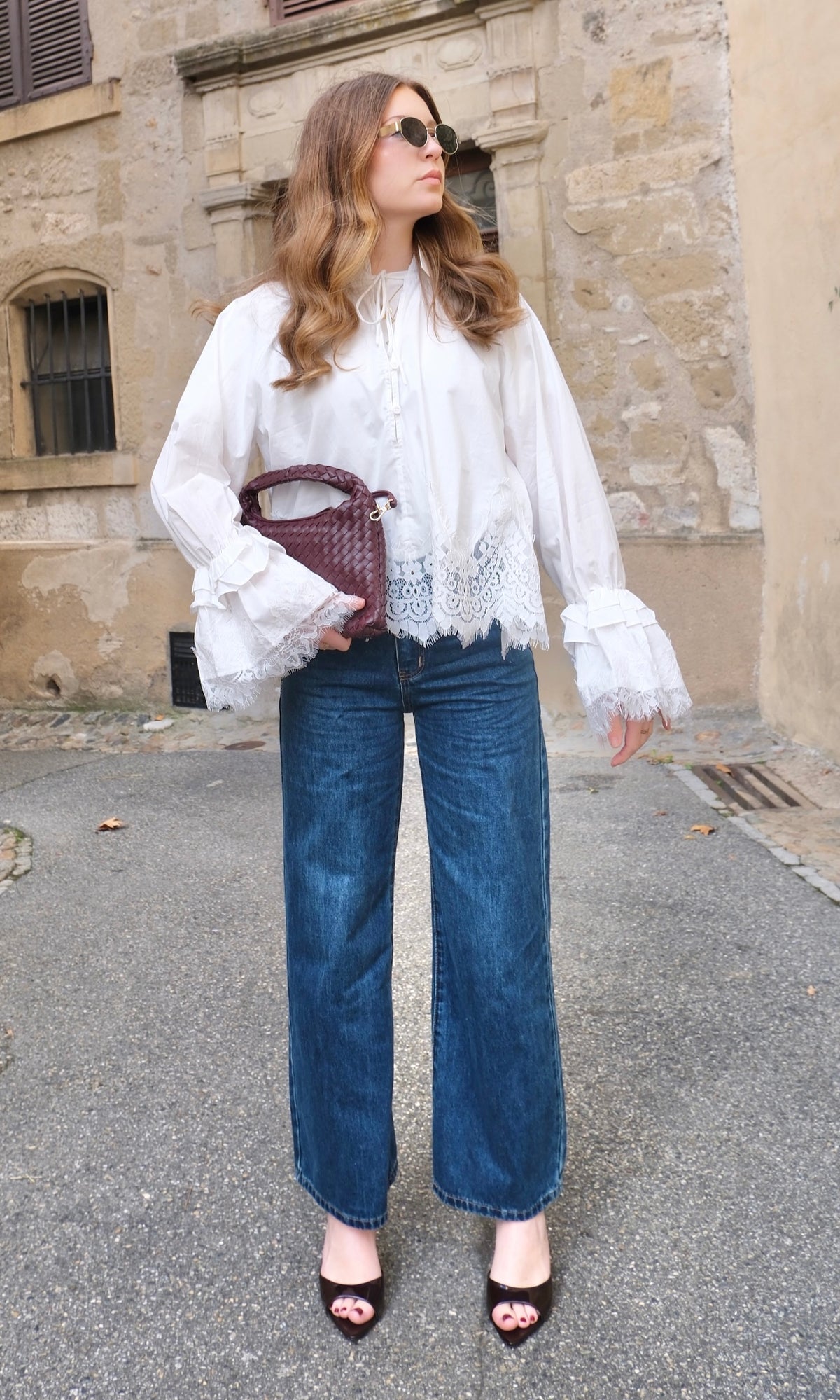 Blouse NAÏA - Blanche