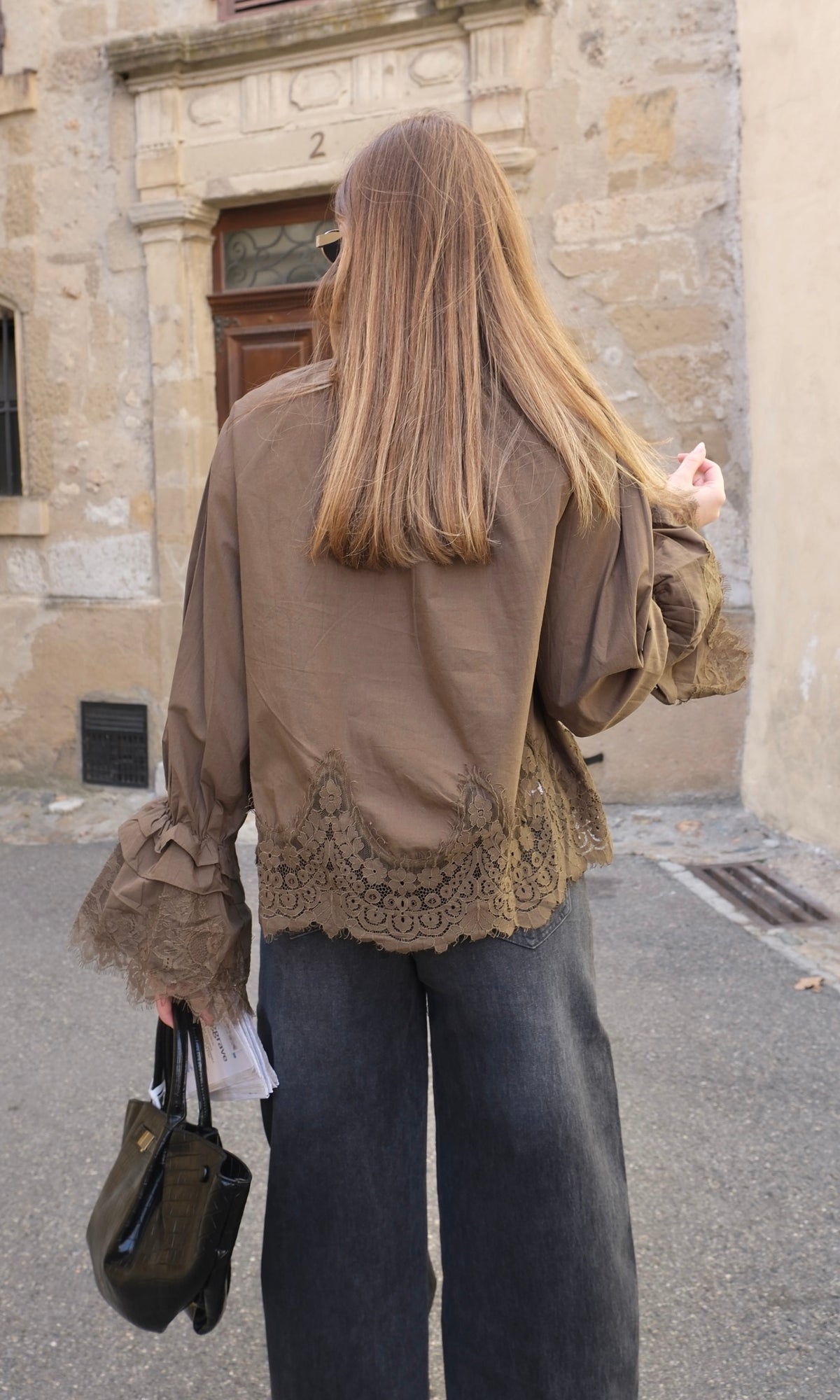 Blouse NAÏA - Kaki