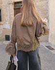 Blouse NAÏA - Kaki