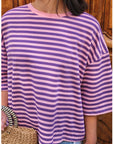 T-shirt JADE - Violet 🇮🇹