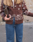 Gilet LARA - Marron