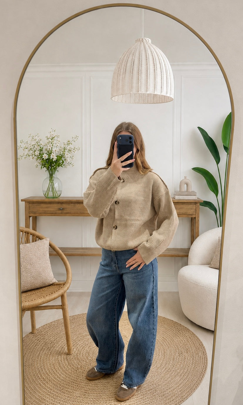 Gilet MAUREEN - Taupe