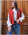Veste ADRIAN - Rouge 🇮🇹