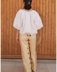 Pantalon ADÈLE - Jaune 🇮🇹