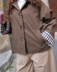 Trench MATHILDE - Marron