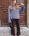 Marinière MARYNA - Marron 🇮🇹