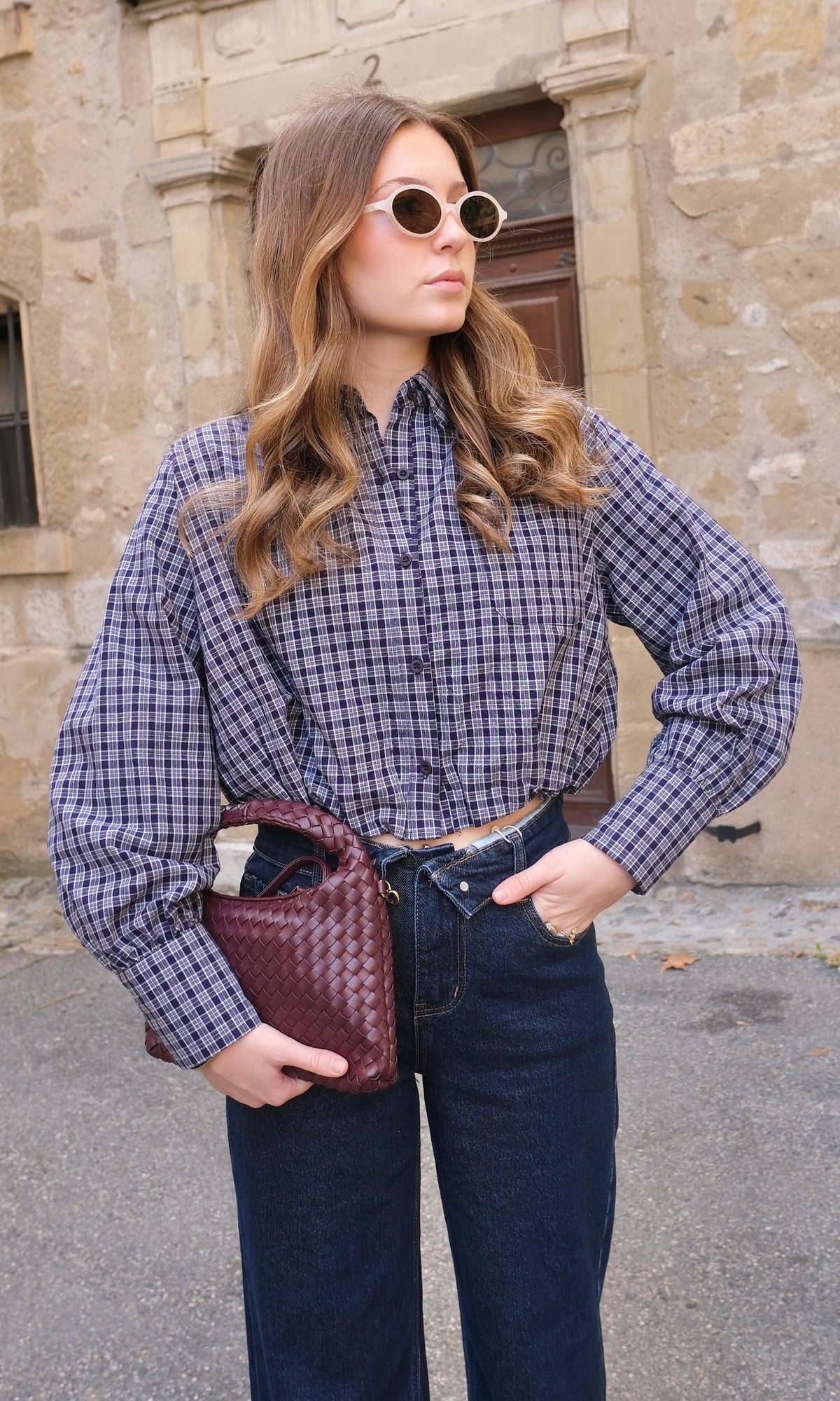 Chemise LISE - Marine