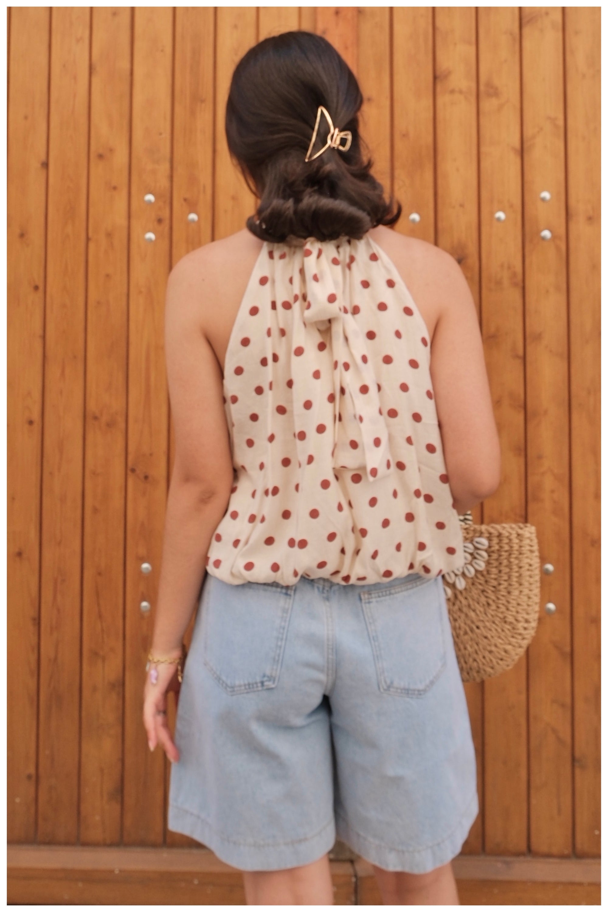 Top ROSALIA - Terracotta