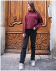 Pull CHARLINE - Bordeaux