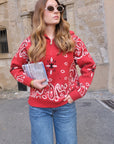 Pull AZELIE - Rouge