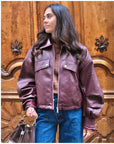 Veste EMMA - Bordeaux
