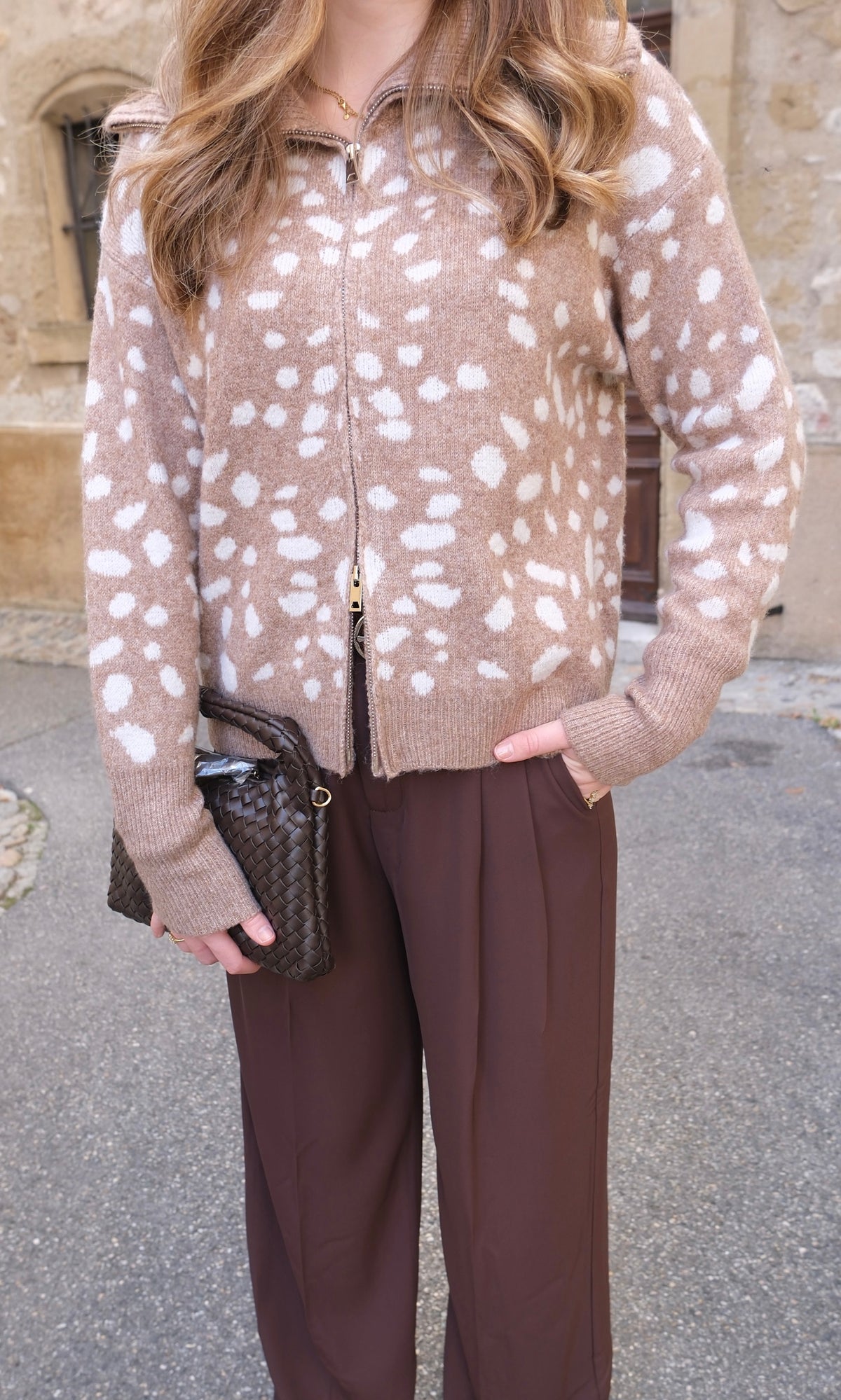 Gilet BAMBI - Taupe