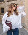 Blouse NAÏA - Blanche