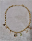Collier charms - Multicolore