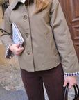 Trench MATHILDE - Kaki