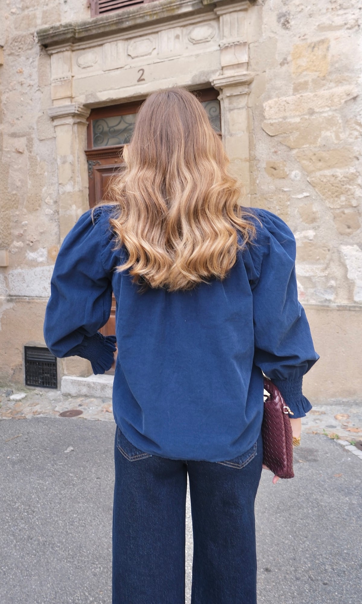 Chemise GABRIELLE - Bleu 🇮🇹