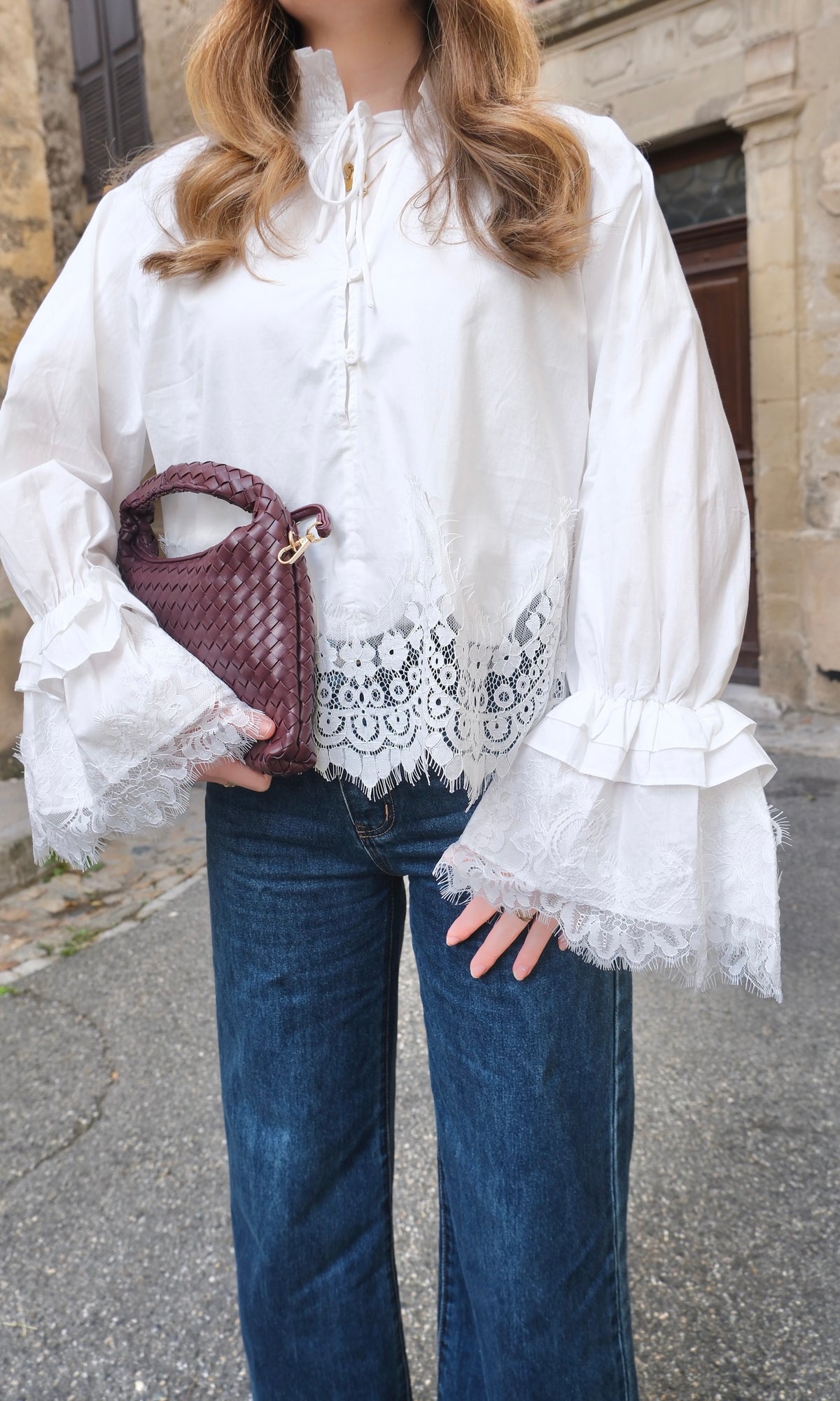Blouse NAÏA - Blanche