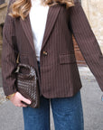 Blazer ARIA - Marron
