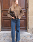 Blouse LALY - Kaki