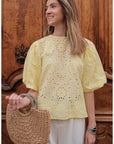 Blouse OLGA - Jaune 🇮🇹