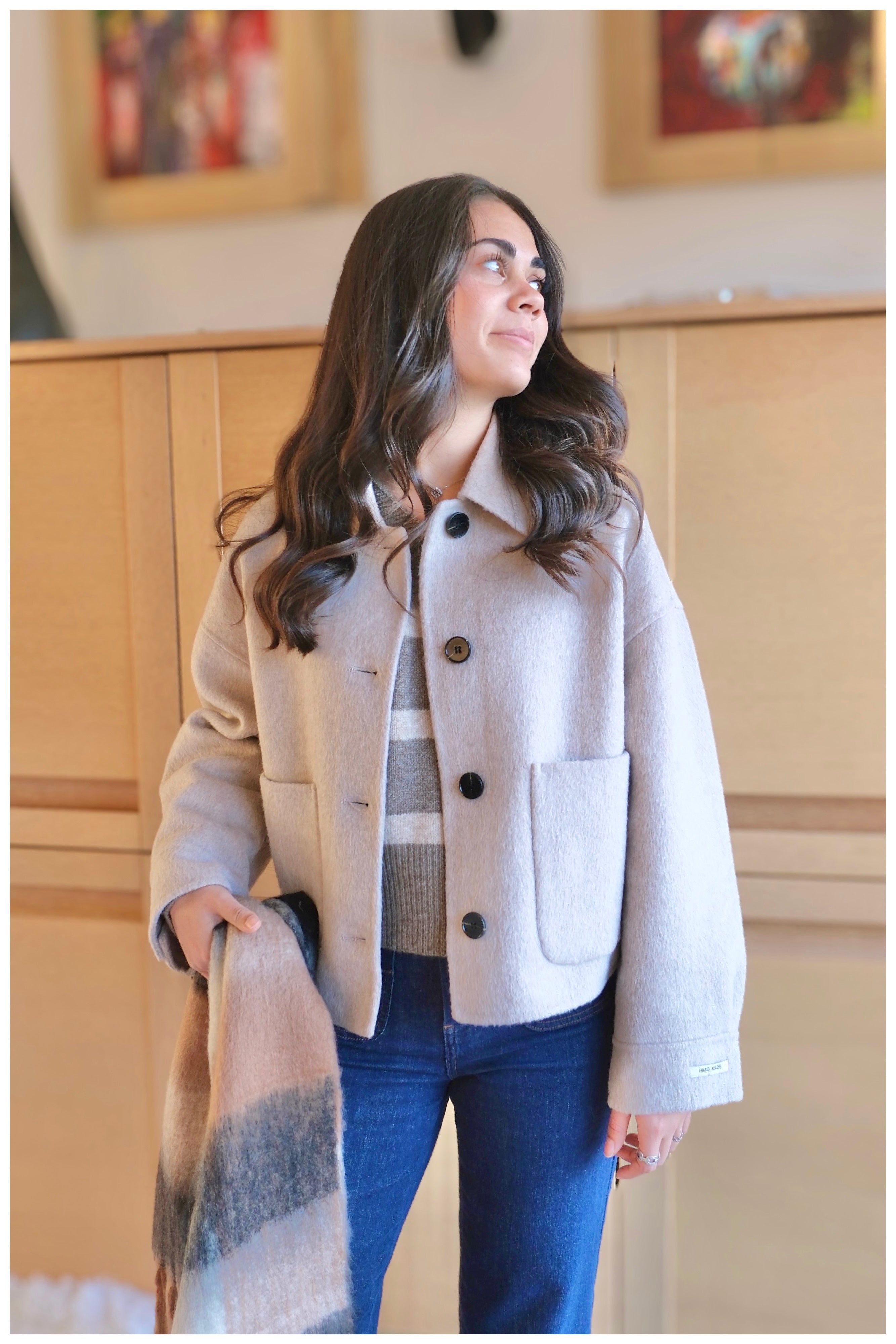 Veste CANDICE - Crème