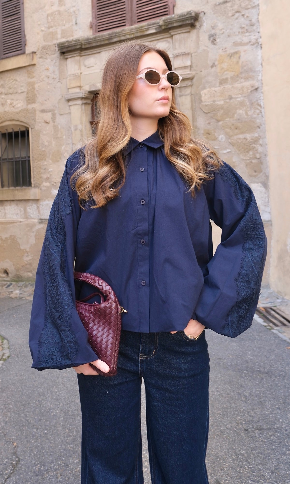 Chemise ZOE - Marine