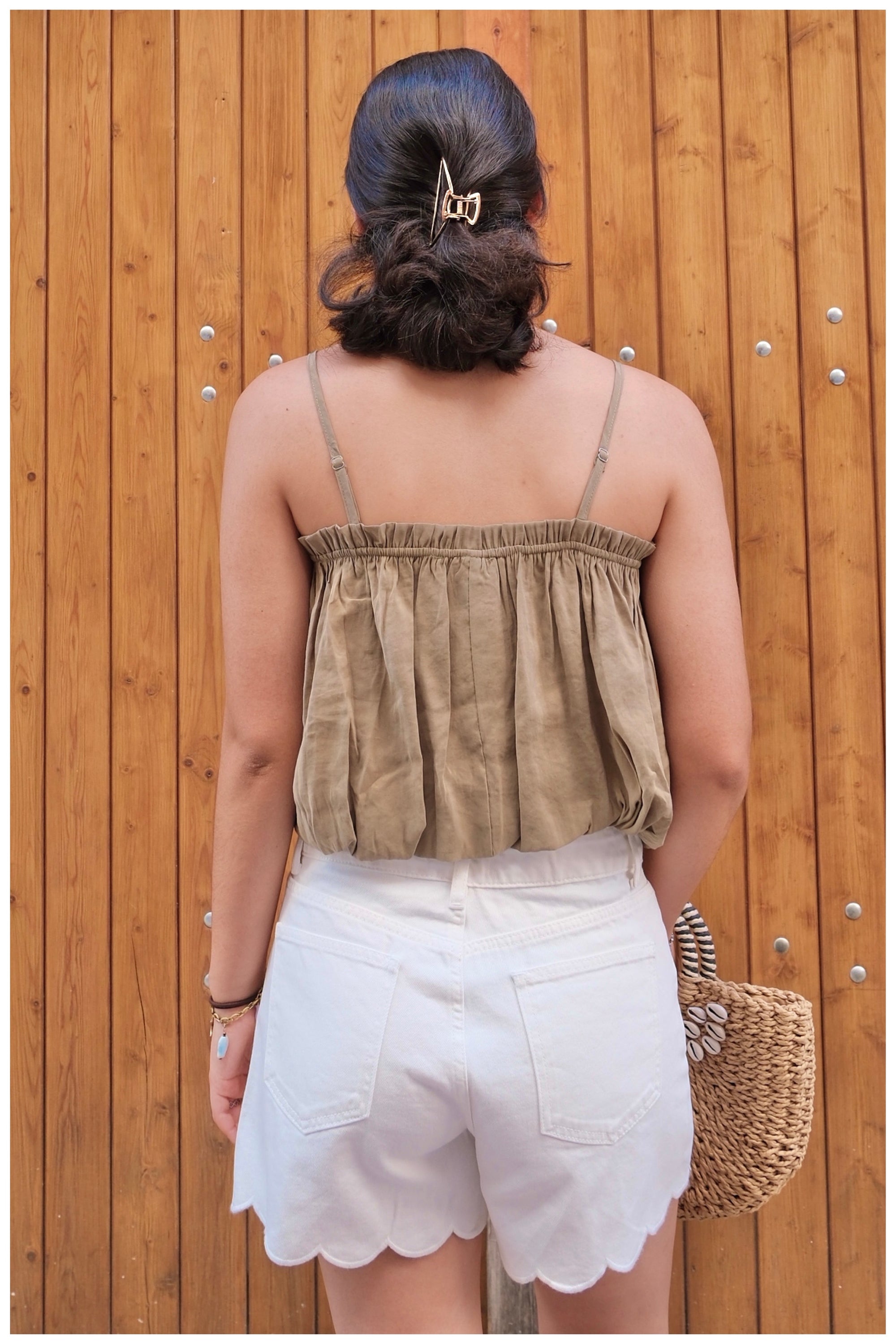 Top HÉLOÏSE - Kaki
