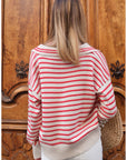 Pull LÉONIE - Rouge  🇮🇹