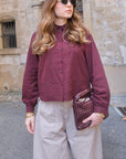 Blouse LYDIA - Bordeaux