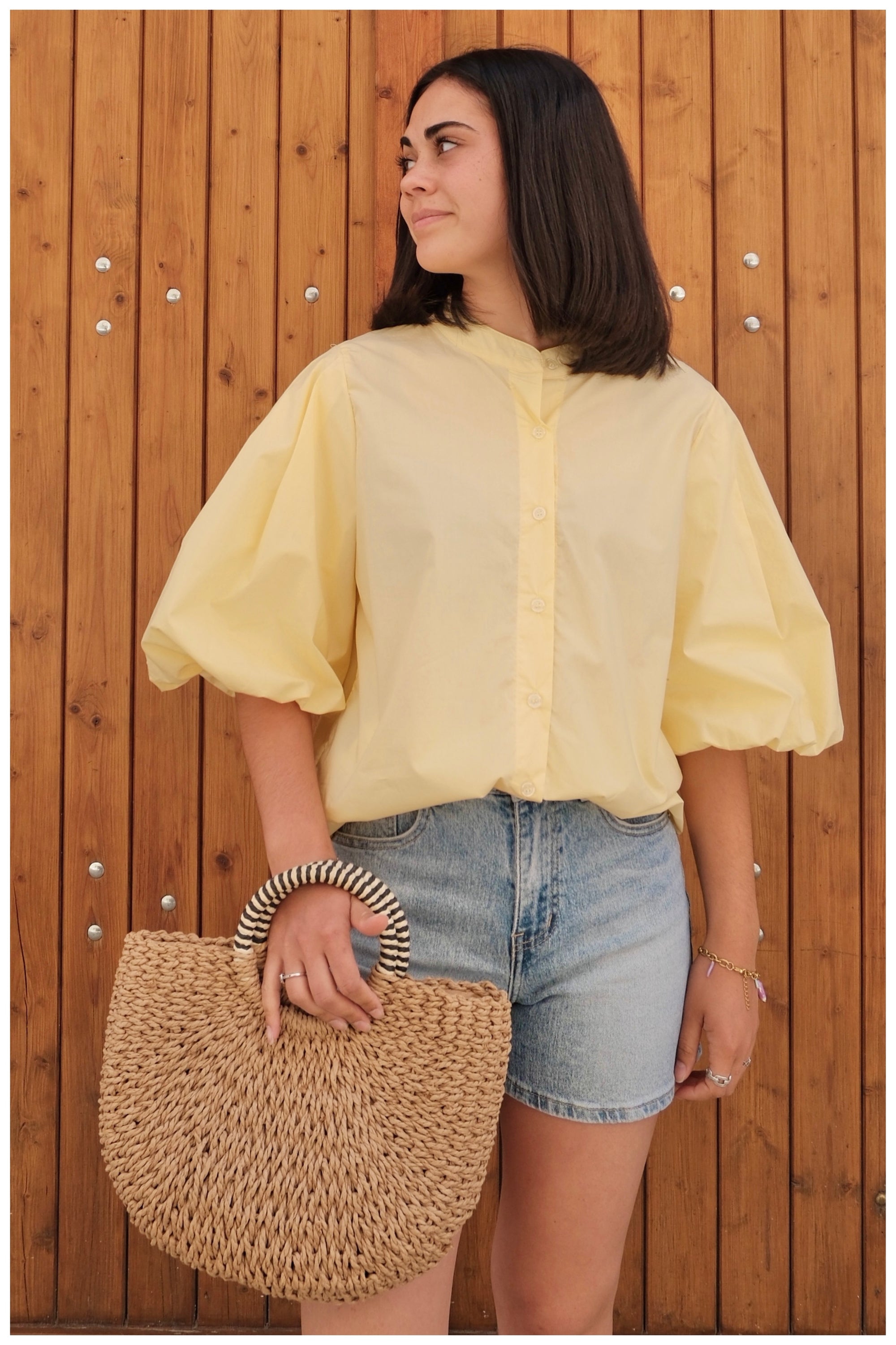 Chemise NINA - Jaune 🇮🇹