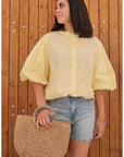 Chemise NINA - Jaune 🇮🇹