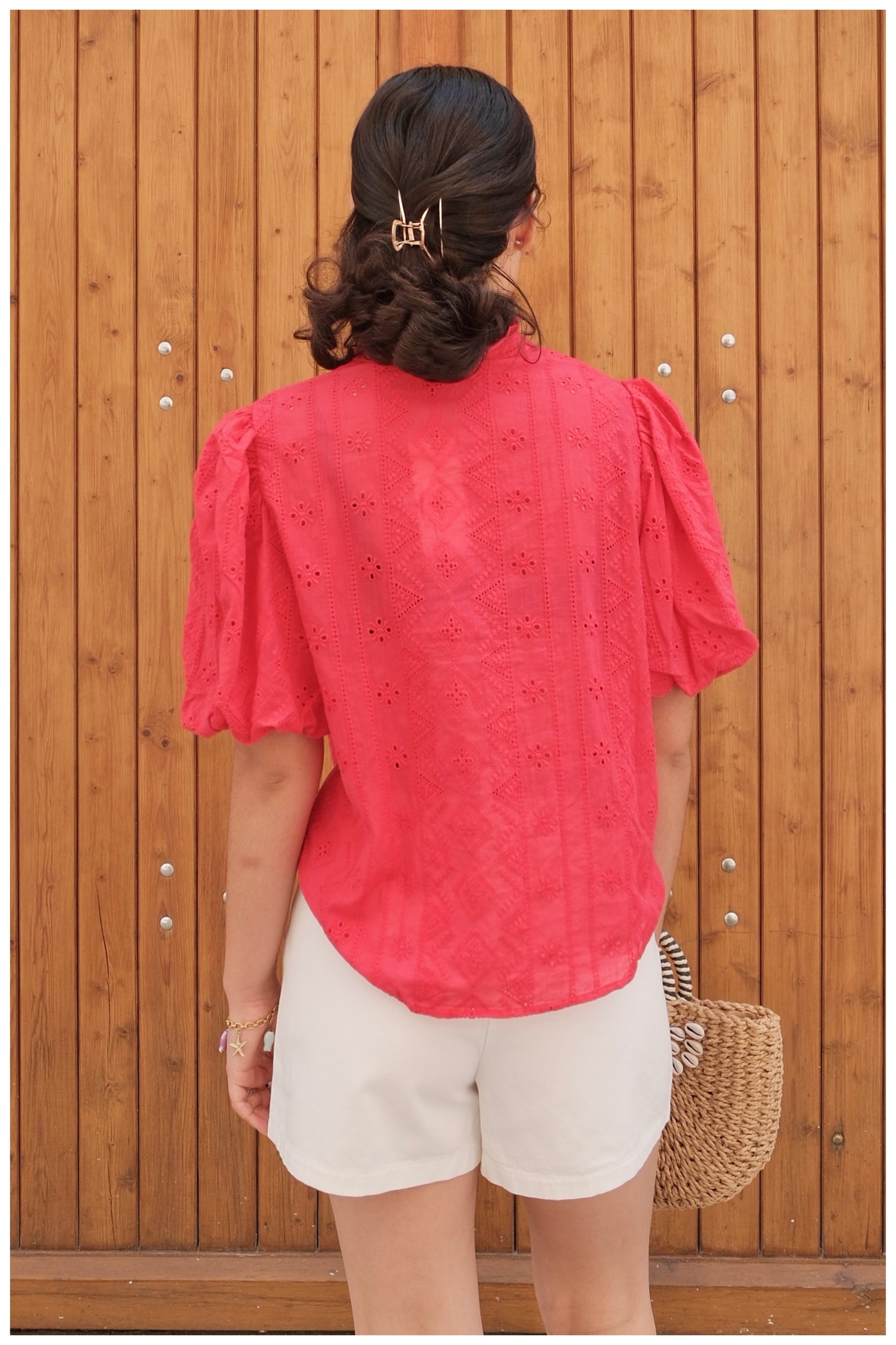 Chemisier RUBIS - Rouge
