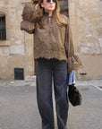 Blouse NAÏA - Kaki