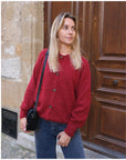 Gilet AURORE - Bordeaux