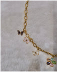 Collier charms - Multicolore