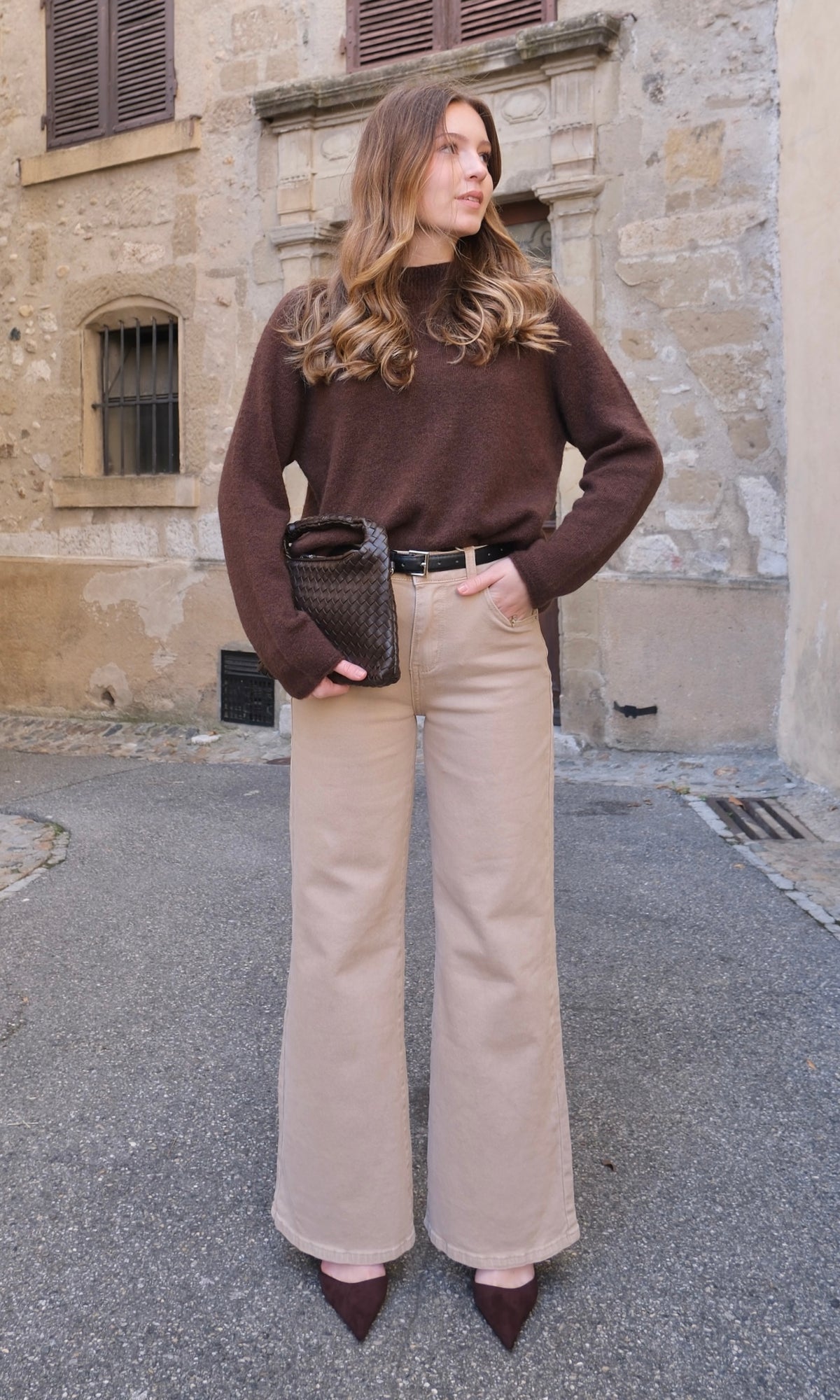 Pull LOU - Marron 🇮🇹