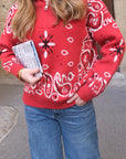 Pull AZELIE - Rouge